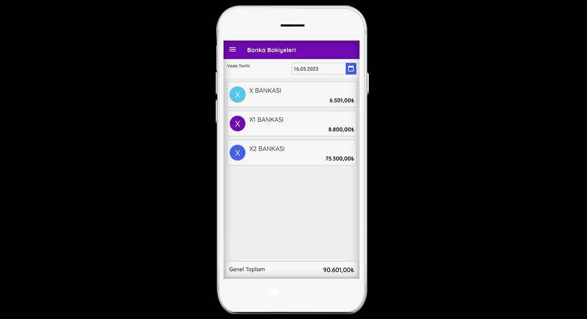 OctoCloud Mobil (IOS) program ekranı